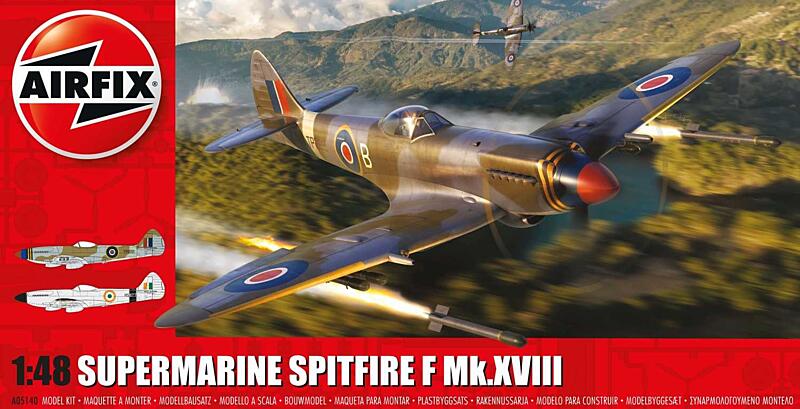 Airfix - A05140 - Supermarine Spitfire F Mk.XVIII 1:48
