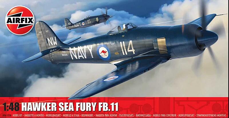 Airfix - A06105A - Hawker Sea Fury FB.II 1:48