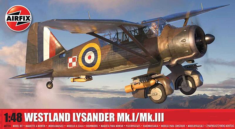 Airfix - A07116 - Westland Lysander Mk.I/Mk.III 1:48)