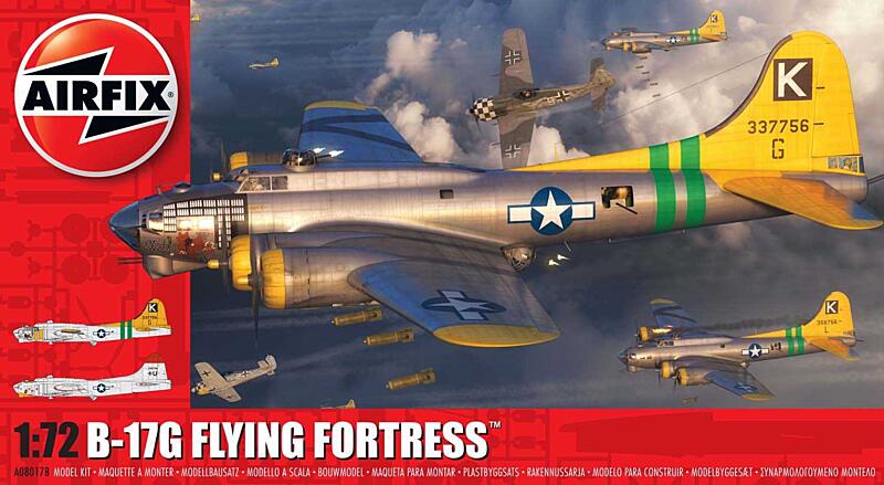 Airfix - A08017B - Boeing B17G Flying Fortress 1:72