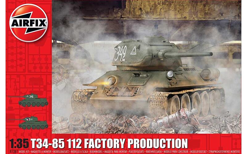 Airfix - A1361 - T34/85 112 Factory Production 1:35