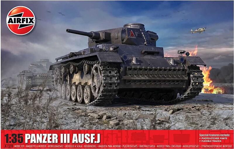 Airfix - A1378 - Panzer III AUSF J 1:35