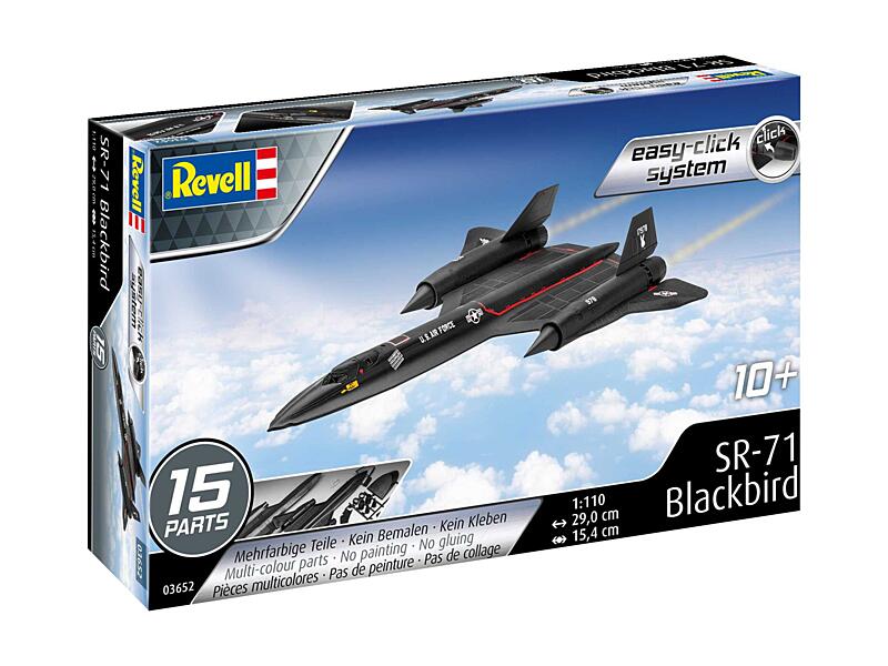 Revell - 03652 - SR-71 Blackbird 1:110