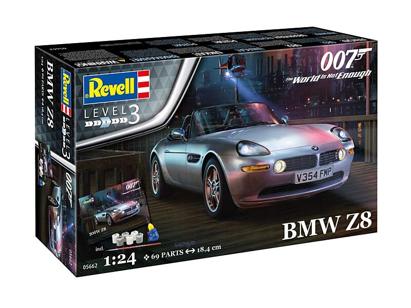 Revell - 05662 - The World Is Not Enough BMW Z8 1:24