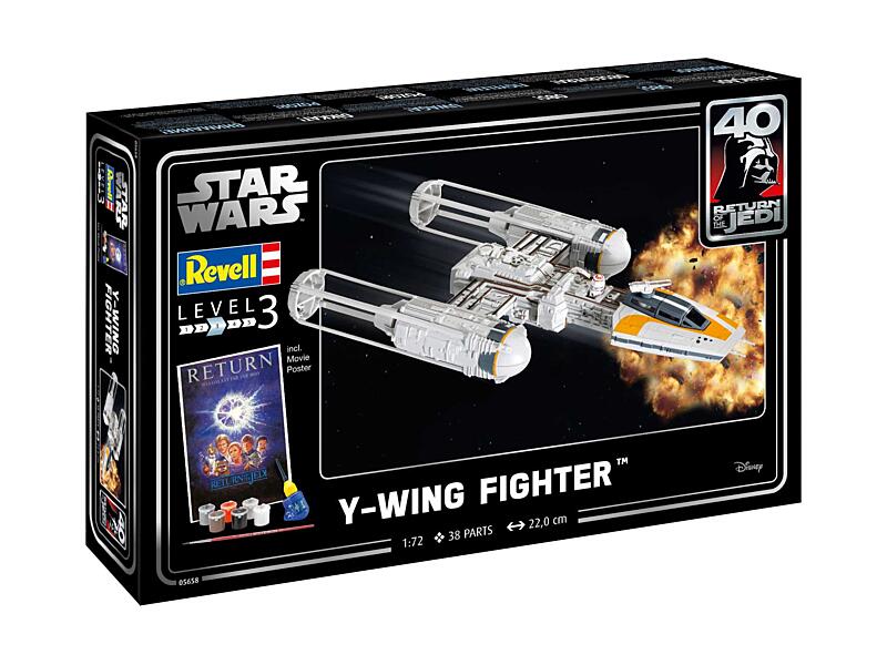 Revell - 05658 - Y-wing Fighter 1:72