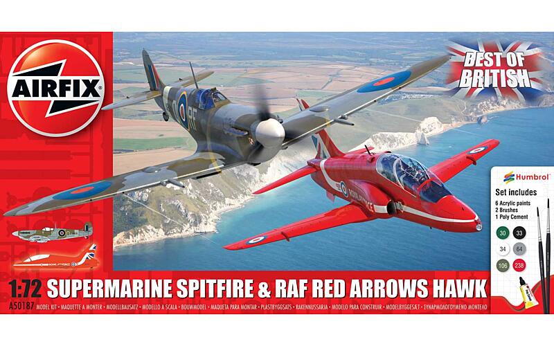 Airfix - A50187 - Best of British Spitfire and Hawk 1:72