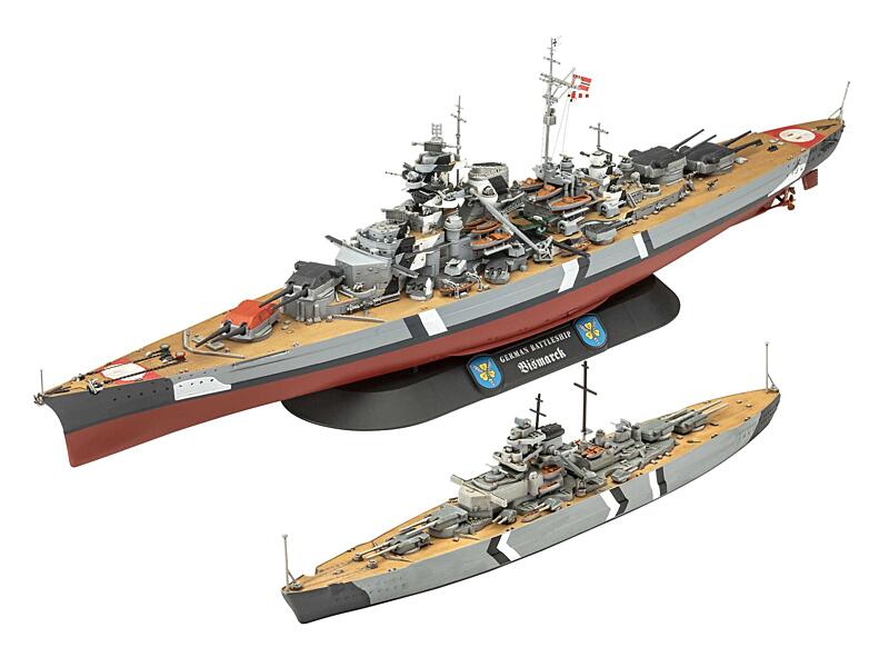 Revell - 05637 - The Legendary Bismarck 1:700 + 1:1200