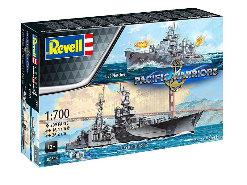 Revell - 05644 - Pacific Warriors 1:700