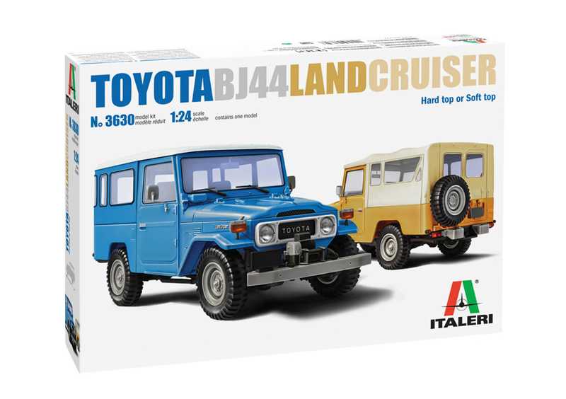 Italeri - 3630 - Toyota Land Cruiser BJ-44 Soft/Hard Top 1:24