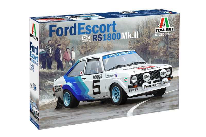 Italeri - 3655 - FORD ESCORT RS1800 Mk. II 1:24