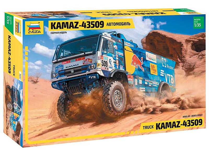 Zvezda - 3657 - Kamaz rallye truck 1:35