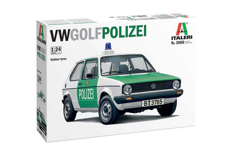 Italeri - 3666 - VW Golf POLIZEI 1:24