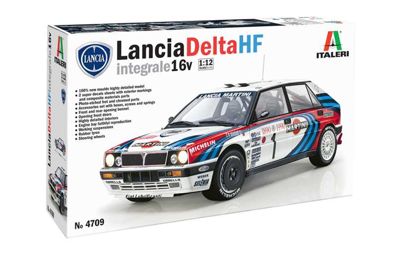 Italeri - 4709 - Lancia Delta HF Integrale 1:12