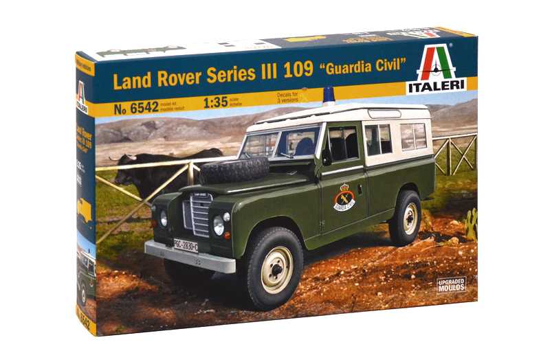 Italeri - 6542 – LAND ROVER III 109 Guardia Civil 1:35