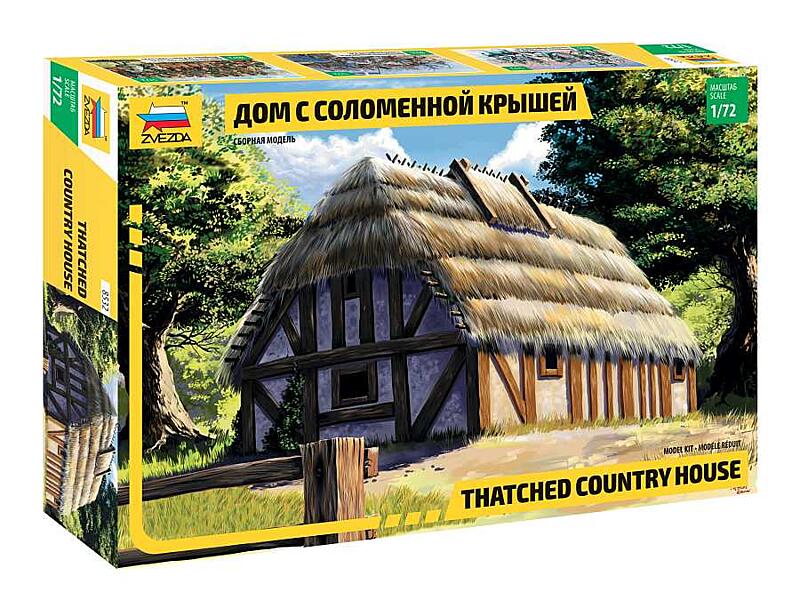 Zvezda - 8532 - Thatched Country House 1:72