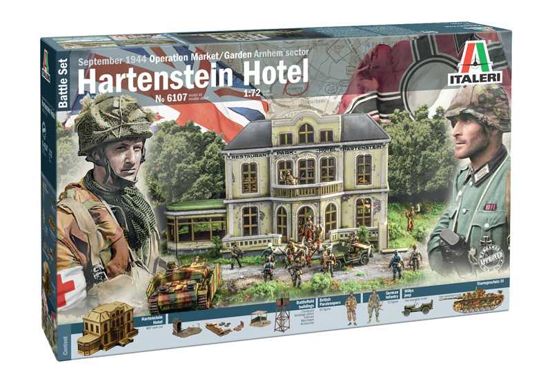 Italeri - 6107 - Market Garden: Hotel Hartenstein 1:72
