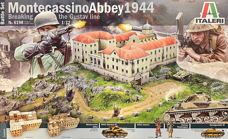 Italeri - 6198 - Montecassino 1944: Gustav Line Batte 1:72