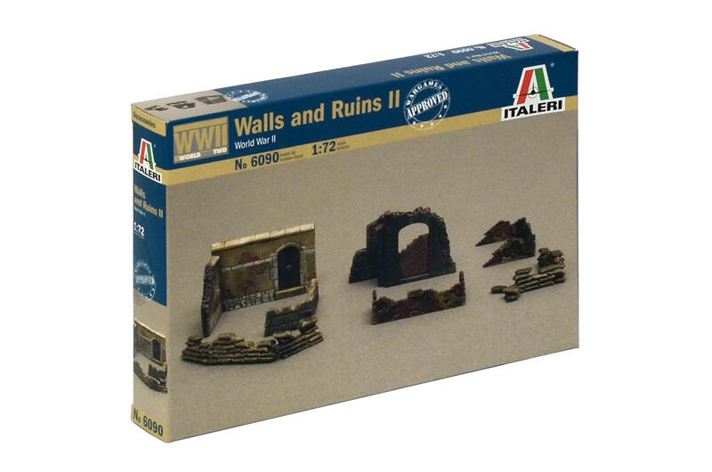 Italeri - 6090 - Walls and Ruins II 1:72