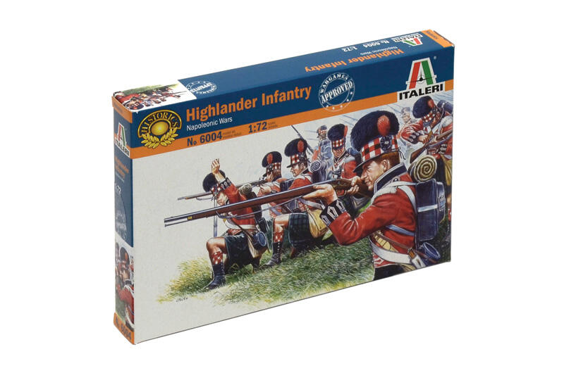 Italeri - 6004 - NAPOL. WARS: HIGHLANDER INFANTRY 1815 1:72