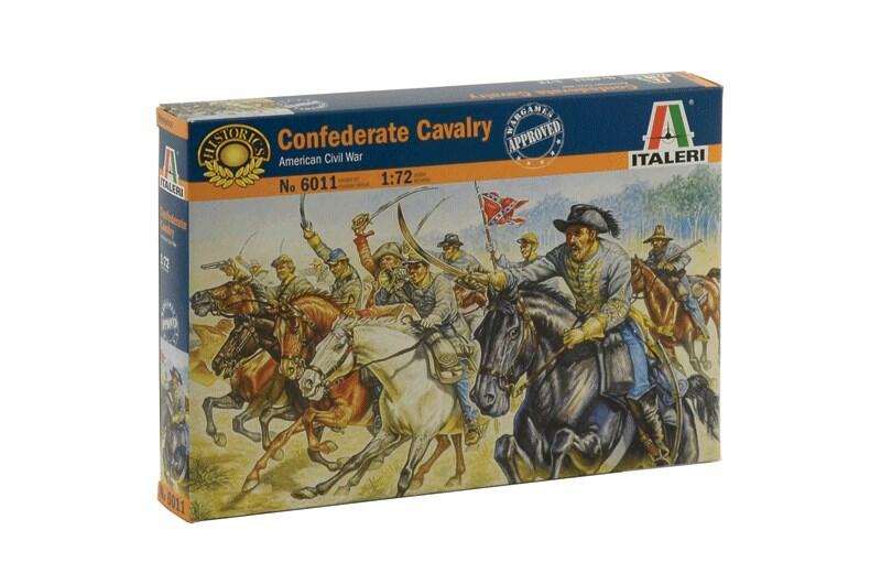 Italeri - 6011 - CONFEDERATE CAVALRY AMERICAN CIVIL WAR 1:72