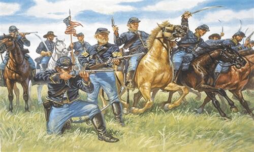 Italeri - 6013 - UNION CAVALRY AMERICAN CIVIL WAR 1:72