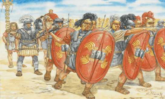 Italeri - 6021 - ROMAN INFANTRY (I-II CENTURY B.C.) 1:72