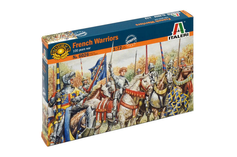 Italeri - 6026 - FRENCH WARRIORS 100 YEARS WAR 1:72