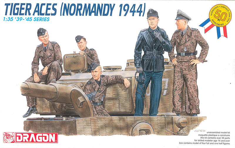 Dragon - 6028 - TIGER ACES Normandy 1944 1:35
