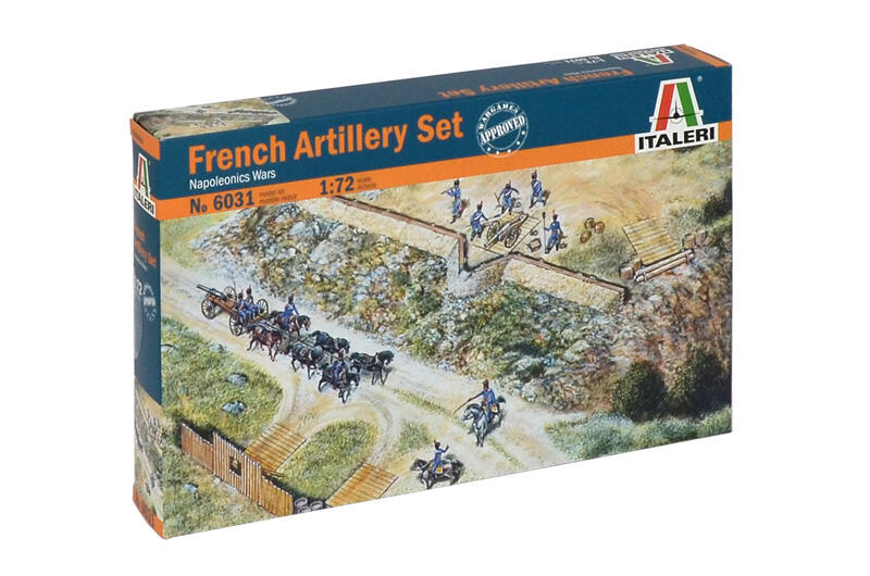 Italeri - 6031 - FRENCH ARTILLERY SET NAP.WARS 1:72