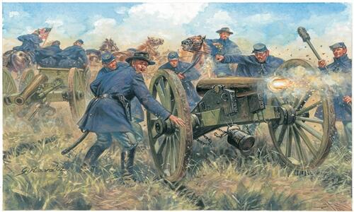 Italeri - 6038 - UNION ARTILLERY AMERICAN CIVIL WAR 1:72