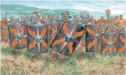 Italeri - 6047 - ROMAN INFANTRY CESARS WARS 1:72