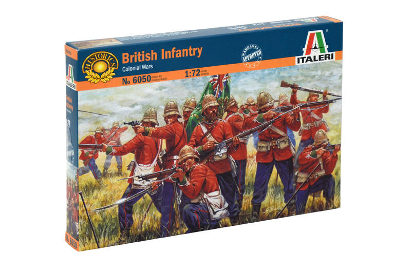 Italeri - 6050 - ZULU WARS - BRITISH INFANTRY 1:72