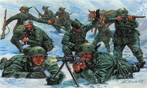 Italeri - 6059 - WWII - ITALIAN ALPINI 1:72
