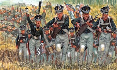 Italeri - 6073 - NAPOLEONIC WARS: RUSSIAN INFANTRY 1:72