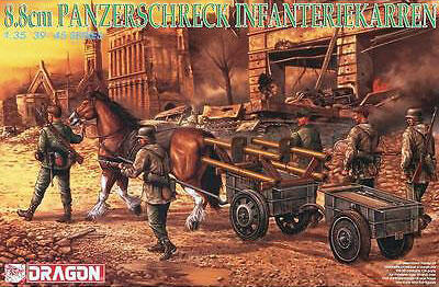 Dragon - 6104 - 8.8CM PANZERSCHRECK INFANTERIEKARREN 1:35