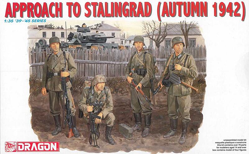 Dragon - 6122 - APPROACH TO STALINGRAD AUTUMN 1942 1:35