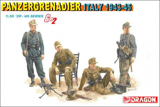 Dragon - 6348 - PANZERGRENADIER ITALY 1943-45 1:35