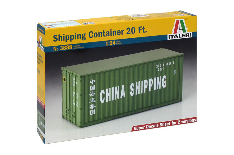 Italeri - 3888 - 20 CONTAINER 1:24