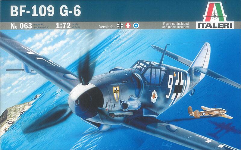 Italeri - 0063 - BF-109 G-6 1:72