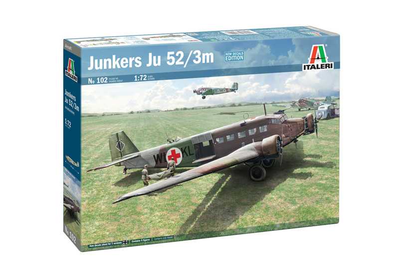 Italeri - 0102 - Ju-52/3m 1:72