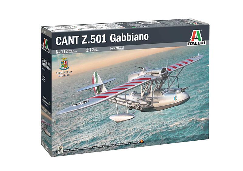 Italeri - 0112 - CANT Z-501 Gabbiano 1:72