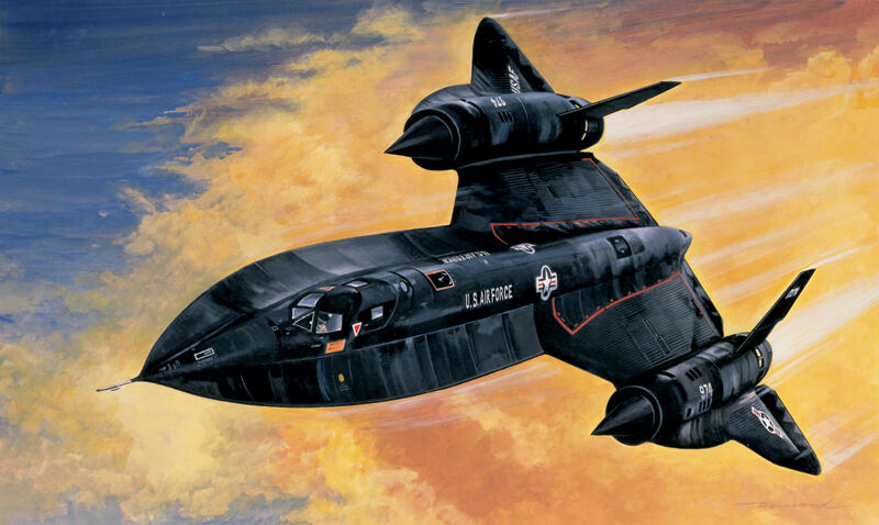 Italeri - 0145 - SR-71 BLACKBIRD with DRONE 1:72