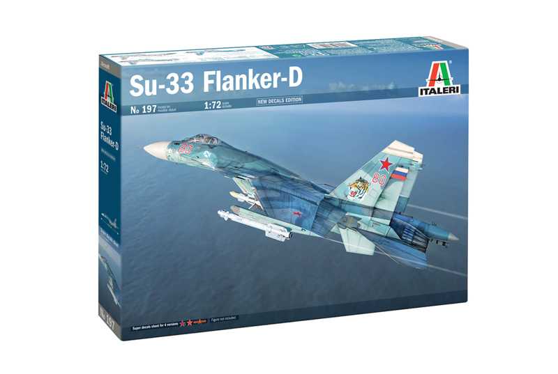 Italeri - 0197 - SUKHOI SU-27 D SEA FLANKER 1:72