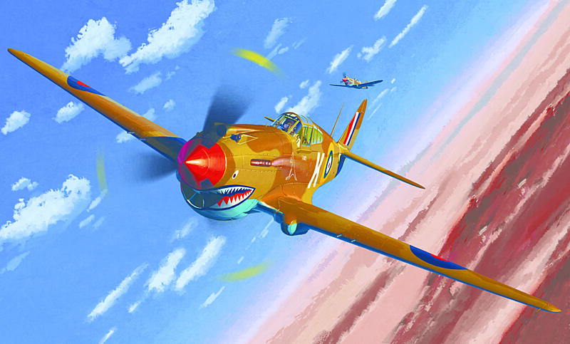 Academy - 12235 - TOMAHAWK IIB ACE OF AFRICAN FRONT :LE 1:48