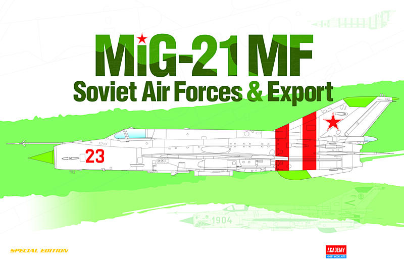 Academy - 12311 - Mig-21 MF Soviet Air Force and Export LE: 1:48