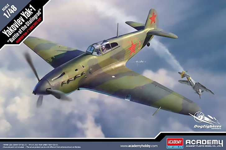 Academy - 12343 - Yakovlev Yak-1 Battle of the Stalingrad 1:48