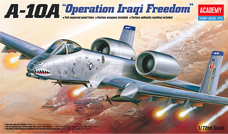 Academy - 12402 - A-10A OPERATION IRAQI FREECOM 1:72