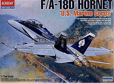 Academy - 12422 - F/A 18D HORNET US MARINES 1:72