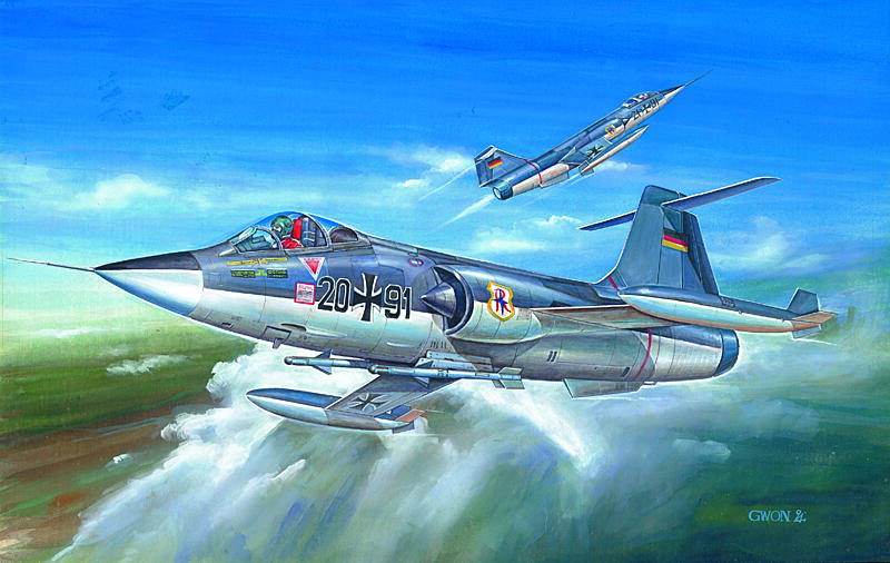 Academy - 12443 - F-104G 1:72
