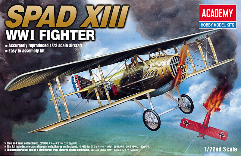 Academy - 12446 - SPAD XIII WWI FIGHTER 1:72